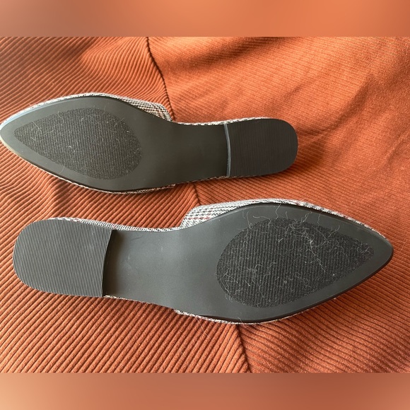 Steve Madden Grey Slip-on loafer Mules - Picture 3 of 5
